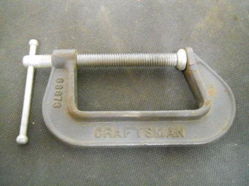 Craftsman 66673 Machinist C Clamp 3&#034; Opening Made in the USA!!