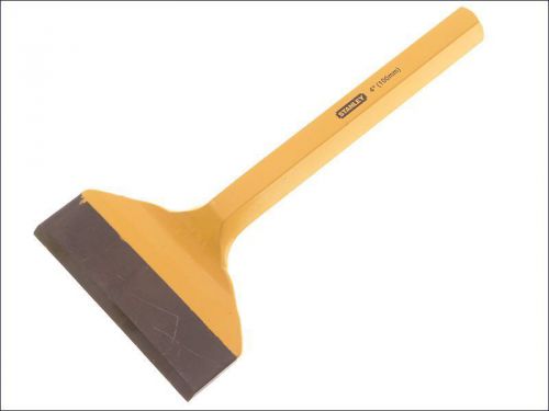 Stanley tools - brick bolster 100mm (4in) for sale