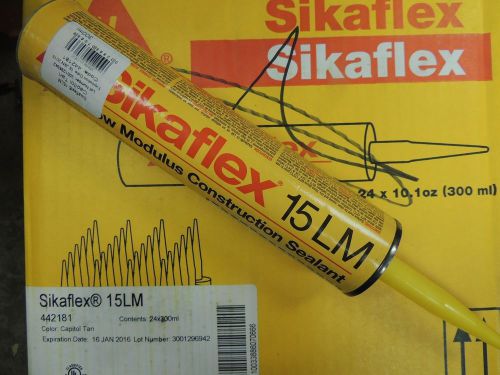 24x sikaflex low modulus construction sealant 15lm 300ml. tube mixed colors for sale