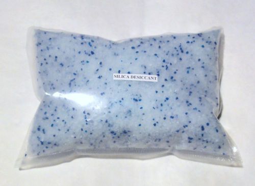 1lb bag blue indicating silica gel desiccant loose / bulk limited time sale!! for sale