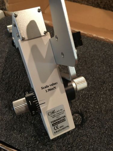 CSO Z800 Applanation Tonometer, Made in Italy,  Haag-Streit 870
