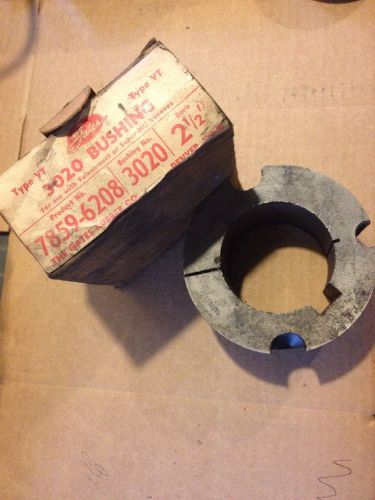 Gates 3020 bushing 2 1/2&#034; product no. 7859-6208 for sale