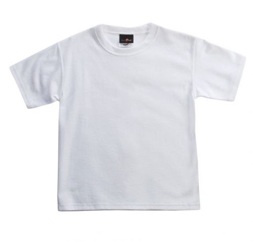 12 Dye Sublimation * Hanes Softlink White Short Sleeve T-Shirts ADULT MEDIUM