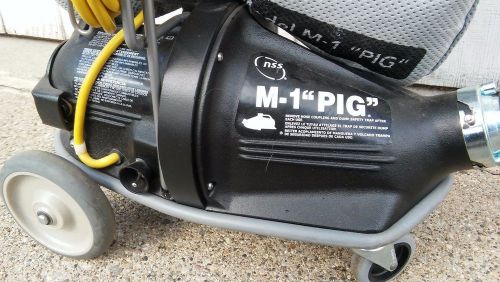 NSS M-1 PIG PORTABLE COMMERCIAL HEAVY DUTY VACUUM CLEANER WATCHVIDEO FREESHIP