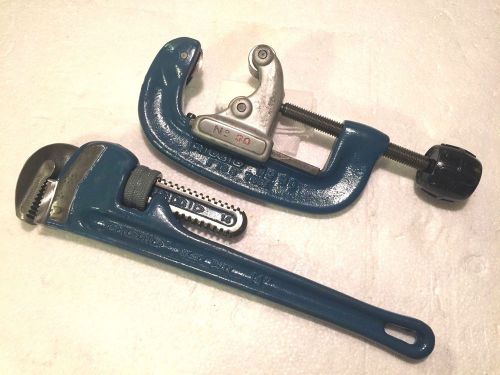 Ridgid No 30 Pipe Tube Cutter and more
