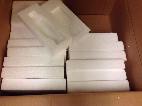 Lot 18 Pieces 9 Pr of Styrofoam Blocks Shipping Small Statue Figurines Packing