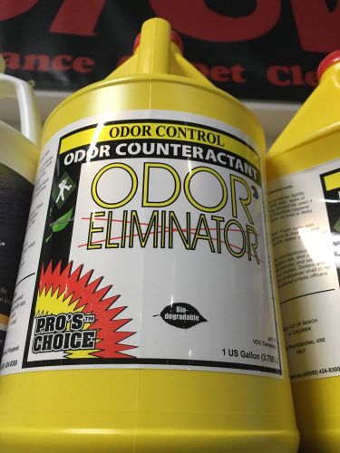 Carpet cleaning pro&#039;s choice odor eliminator for sale