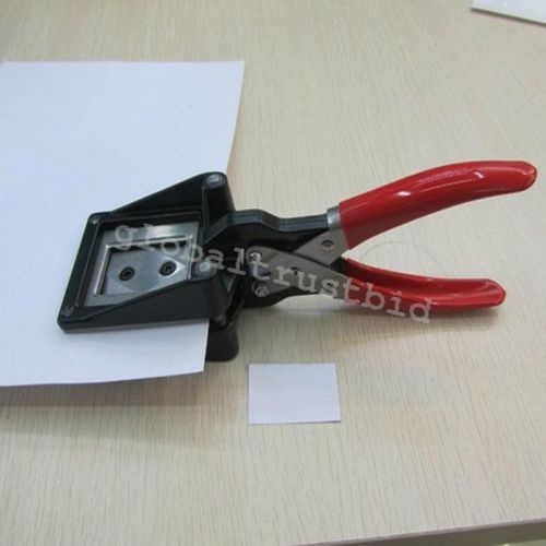 Nice Handheld ID Card License Photo Picture Punch Cutter Cutting Tool 32x25mm