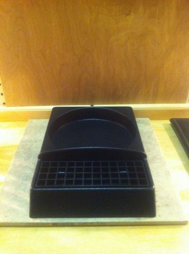 Airpot drip tray single pot tray black plastic (1) lofco international for sale