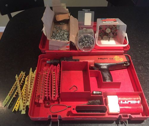 Hilti dx36m powder actuated nail gun w/ case &amp; loads! nice! for sale