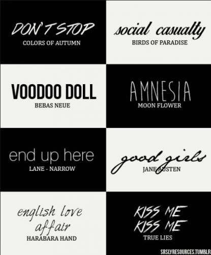 500 Professional English Fonts Collection Library Pack