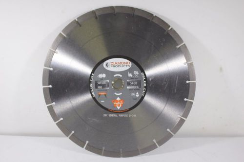 Diamond products 70499 14-inch deluxe cut high speed diamond blade for sale