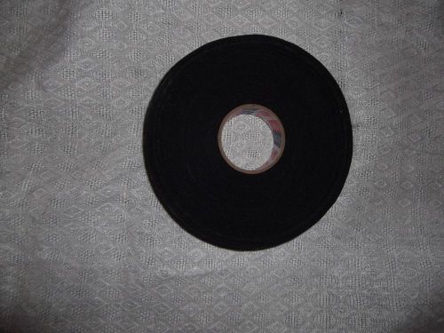 BLACK MEDICAL TAPE  1 roll  1&#034;x25yds.   COSMETIC SECONDS