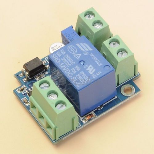 Power ON/OFF 20s Delay Relay Module Adjustable Switch For Car Robot Modification