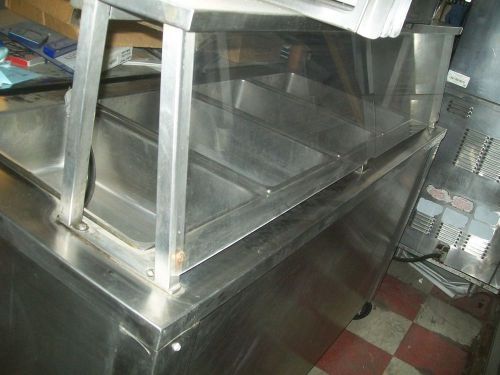 Steam table, electric, fulll body, all s/stee unit,l, one phase, free shipping for sale