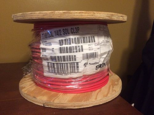 Fire alarm red cable honeywell ademco lite 14/2 strobe unimode notifier solid for sale