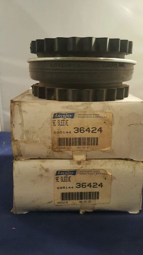 LOT OF 2 LOVEJOY S-FLEX COUPLINGS 9E SLEEVE NEW IN BOXES