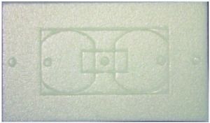 L.H. Dottie WPI100 Wall Plate Insulation Gasket, 100-Pack