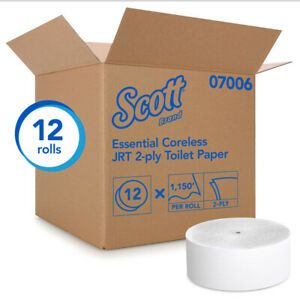 Scott Essential Coreless Toilet Paper 12
