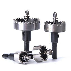 12-80mm Hole Saw Tooth Kit HSS Steel Drill Bit Cutter Tool for Metal Wood Alloy