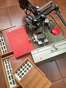 New Hermes Engravograph GM Engraving Machine - Motorized with Accessories