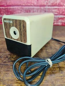 Vintage Boston Electric Pencil Sharpener Model 18 Made In USA 296A WORKS