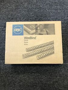 GBC WireBind Binding Spines 3/8 Black 100 Pack - Binding Spines
