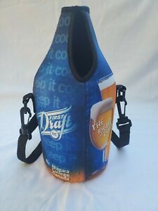 Niagara College Brewery Insulated Beer Growler Koozie Carry Case With Strap