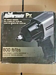 Air Impact Wrench, 3/4-In. Drive Heavy Duty Bolt Assembly Pneumatic Powered Tool
