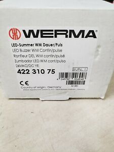 Werma LED Buzzer WM Continuous Pulse 422 310 75