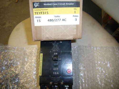 Ge teyf315 molded case circuit breaker 480/277v brand new for sale