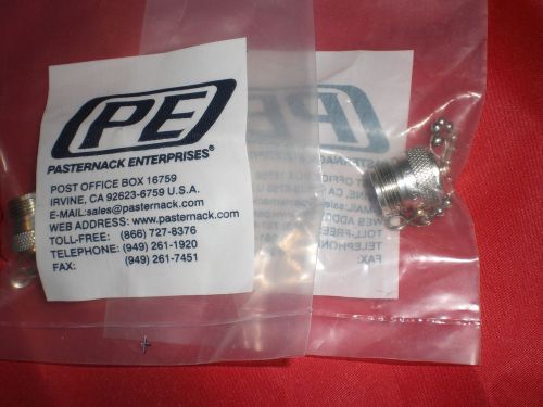PE6018 PASTERNACK PE-6018 N  Female Non-Shorting Dust Cap With 2.5 Inch Chain