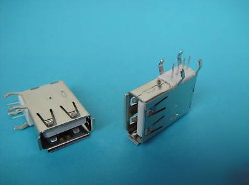 30p right angle usb female panel chassis socket jack,pk6 for sale