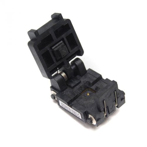 New plastronics 32qn50s15050-d clamshell 32-pin ic burn-in/test socket 0.50mm for sale