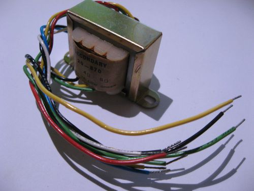 Qty 1 Audio Distribution Transformer 70 Volt 5 Watts to 8 or 4 Ohm - NOS