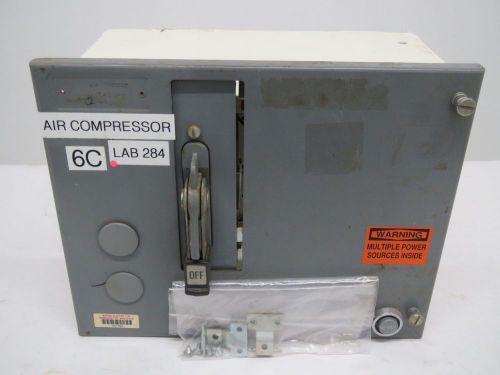 CUTLER HAMMER 44658 DISCONNECT MCC 600V-AC SWITCHGEAR B287391