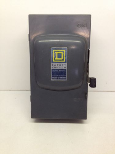 Square d fusible disconnect switch d323n for sale