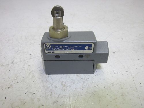 Microswitch bzv6-2rq8 limit switch 250v *used* for sale