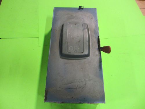 General electric #tg3223 100a 240v 2p n-1 fusible safety switch for sale