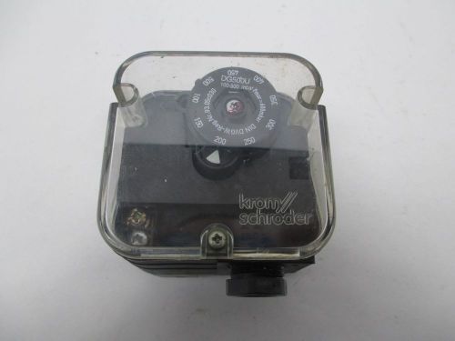 KROM SCHRODER DG500U PRESSURE 1/4IN NPT 100-500MBAR SWITCH D303671