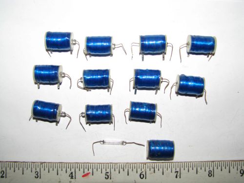 14 VINTAGE COIL+ REED SWITCHES TUBE TRANSISTOR AMPLIFIER DIY PROJECT PART