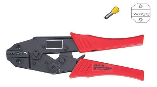 1 x insulated and non-insulated ferrules plier crimper 2x0.5-6.0mm2 awg 2x20-10 for sale