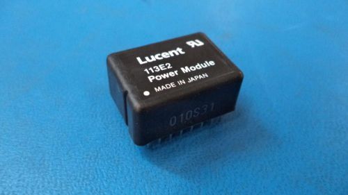 LUCENT 113E2, 1-OUTPUT DC-DC REG POWER SUPPLY MODULE,  4.5 - 5.5V INPUT