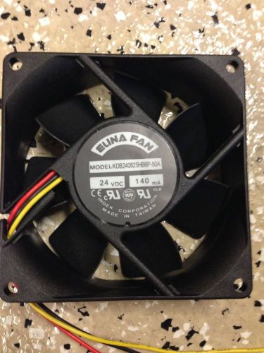 Case Fan 24VDC 140mA Indek Corp. Elina Fan Model #KDB240825HB6P-50A (BOX of 50)