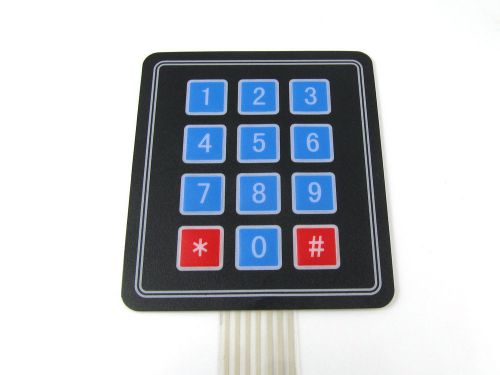 1PCS Free shipping 12-Key Membrane Switch Keypad