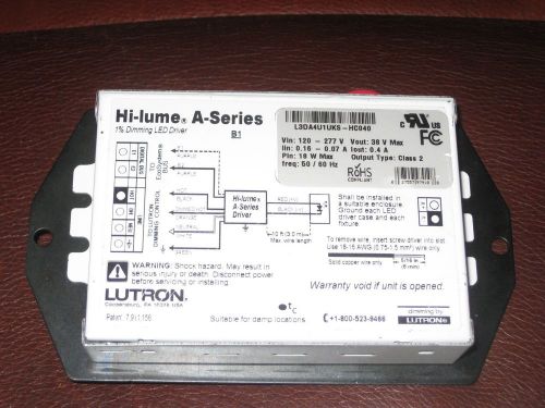 NEW LUTRON Hi-lume A Series LED Driver Power Supply for Light Fixtures