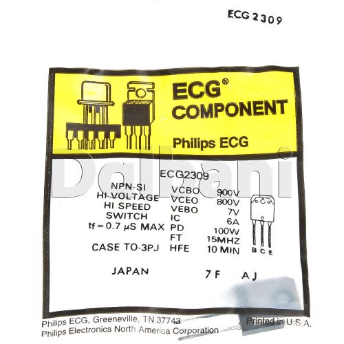 ECG2309 Original ECG Semiconductor