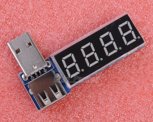 Usb voltage ammeter 4.5v-9.9v 0-3a volt-ammeter led display for sale