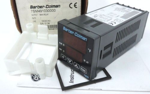 Barber-colman 7sm491030000 1/16 din temperature controller 7sm-49103-000-0-00 for sale
