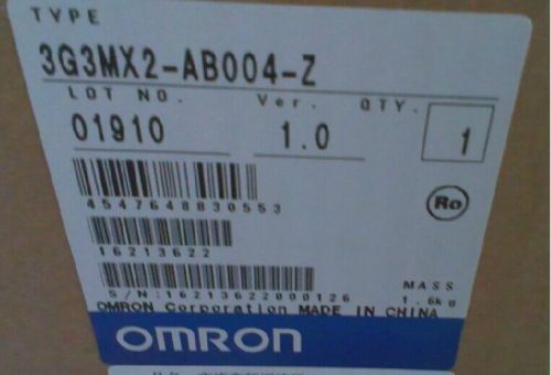 1PCS NEW Omron Inverter 3G3MX2-AB004-Z